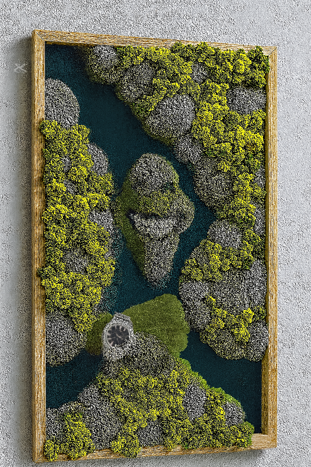 Mechový obraz ''Golden Flex''